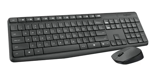 Teclado y mouse inalambrico Logitech MK235
