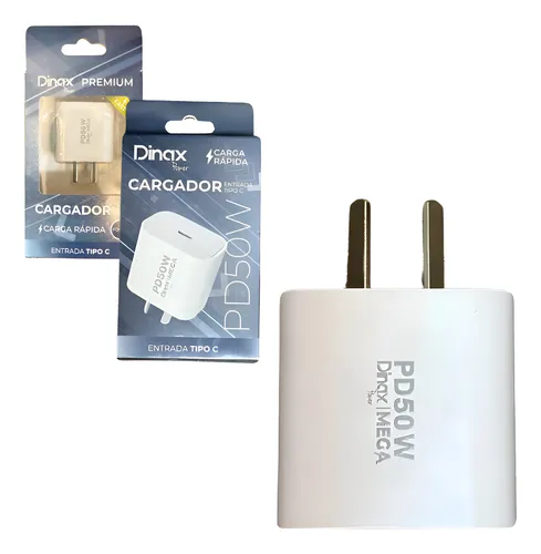 Cargador cabezal Dinax PD50W tipo C 4.2A