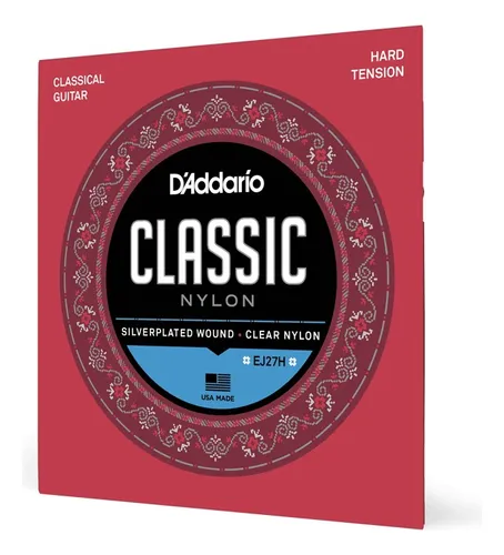 Encordado D"Addario EJ27H Classic para guitarra criolla