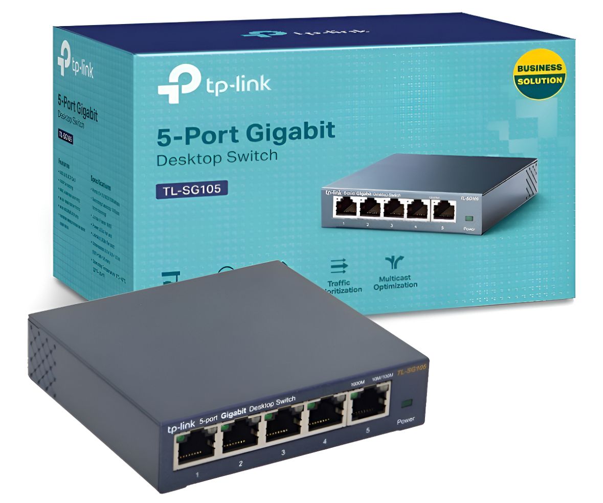 Switch TP-Link TL-SG105 serie Gigabit